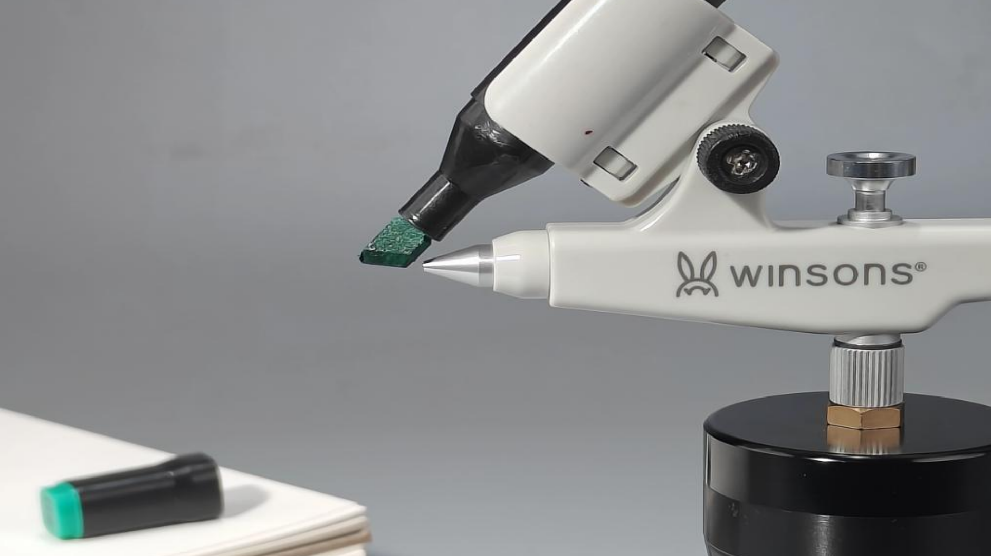 How to Install a Chisel-Tip Marker on Your Airbrush