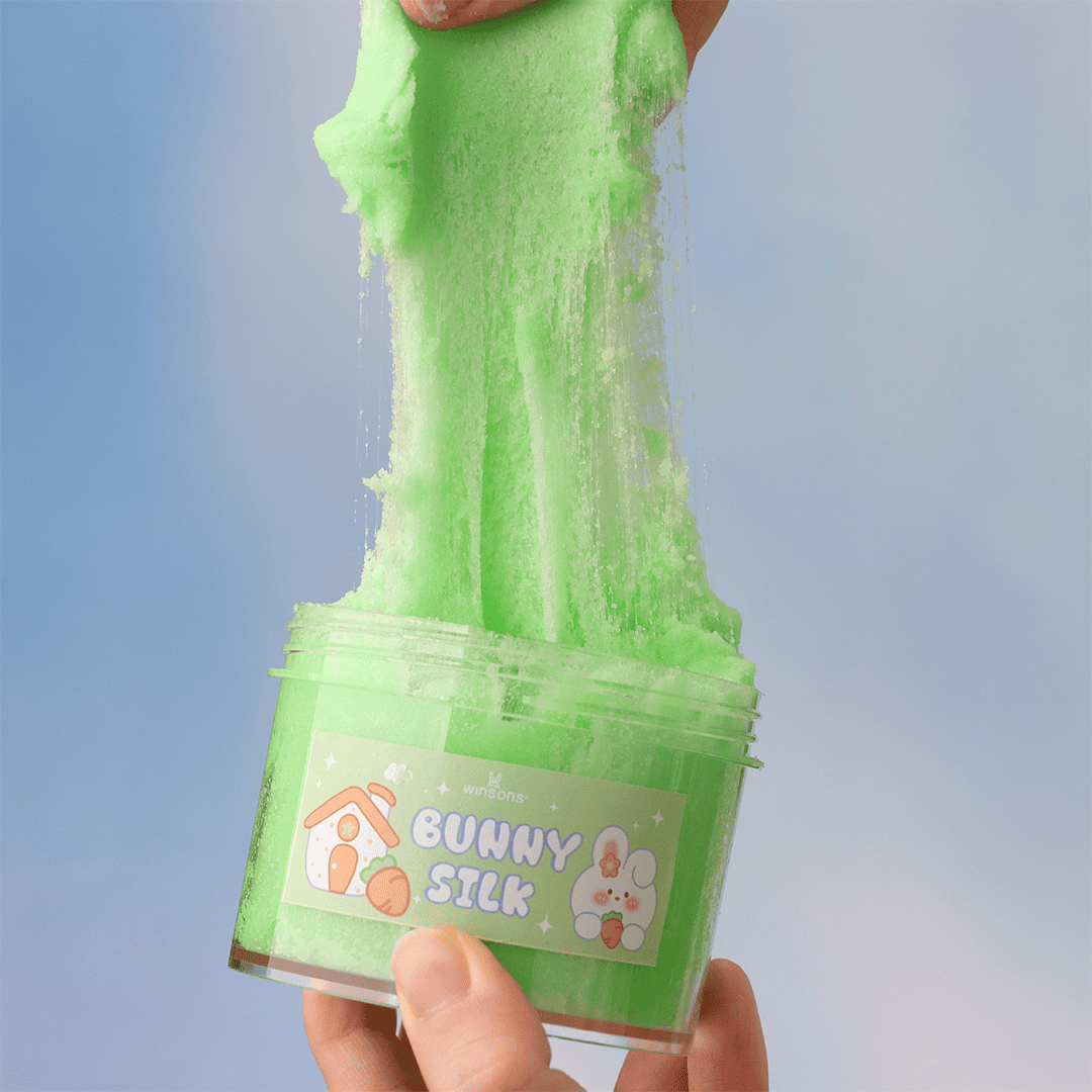 Bunny Silk Slime Kit | Soft Cloud Slime | DIY Slime Kit | Stretchy & Non-Sticky Slime | Luxurious Cloud Slime | Crunchy Slime Texture | Interactive Play Slime | Eco-Friendly Sensory Slime | Relaxing Slime Kit for Kids & Adults | 8 oz Slime | Bunny, Carrot, House Charms | Fun & Tactile Sensory Play | Smooth & Stretchable Slime | Stress Relief & Sensory Fun | Silky Slime with Crunch | Nature-Inspired Slime | Playful DIY Slime Kit | Non-Toxic Plastic Charms | Squishy & Fluffy Texture
