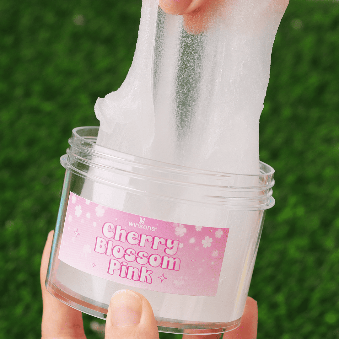 DIY Icee Slime Kit | Soft Cloud Slime | Cherry Blossom Flower Charms | Non-Sticky & Stretchy Slime | Stress Relief & Sensory Fun | Eco-Friendly Sensory Slime | Nature-Inspired Slime | Pink Icee Slime with Frosty Effect | Relaxing Slime for Kids & Adults | 8 oz Slime | Interactive Play Slime | Floral Scented Slime | Smooth & Puffy Texture