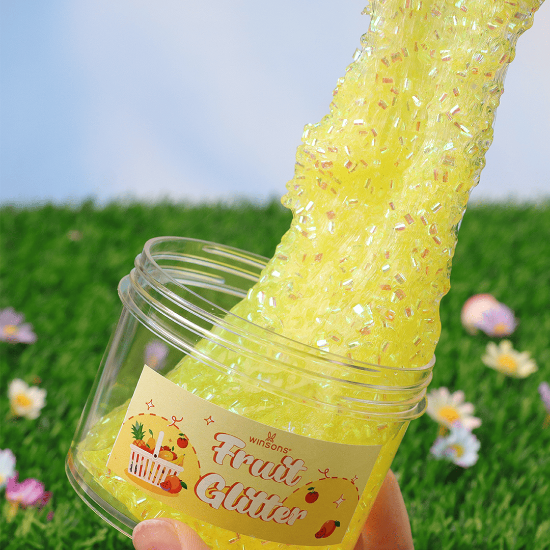 Fruit Glitter Tube Bead Slime | Crunchy Spring Slime | Clear Slime with Glitter Beads | DIY Slime Kit | Eco-Friendly Sensory Slime | Nature-Inspired Slime | Crunchy Slime with Fruit Charms | Structured Texture Slime | Interactive Play Slime | 8 oz Slime | Non-Sticky & Non-Stretchy Slime | Colorful Fruit Charms & Glitter Beads | Fun & Satisfying Tactile Experience | Relaxing Slime Kit for Kids & Adults | Stress Relief & Sensory Fun | Playful DIY Crunchy Slime | Vibrant Clear Slime Texture | Miniature Fruit C