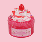 Baby Pink Coquette Cake Slime | Clear Slime | Smooth Slime | Food Slime | DIY Slime Kit | Pink Cake Slime | Creamy Clay Frosting Topping | Strawberry Charm | Candy Sprinkles | Stretchy Slime | Glossy Clear Slime | Crunchy Slime Texture | Slime with Toppings | Relaxing Sensory Fun | 8 oz Slime | Slime with Beads | DIY Food-Inspired Slime Kit for Kids | Stress Relief & Fun Play