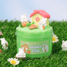 Bunny Silk Slime Kit | Soft Cloud Slime | DIY Slime Kit | Stretchy & Non-Sticky Slime | Luxurious Cloud Slime | Crunchy Slime Texture | Interactive Play Slime | Eco-Friendly Sensory Slime | Relaxing Slime Kit for Kids & Adults | 8 oz Slime | Bunny, Carrot, House Charms | Fun & Tactile Sensory Play | Smooth & Stretchable Slime | Stress Relief & Sensory Fun | Silky Slime with Crunch | Nature-Inspired Slime | Playful DIY Slime Kit | Non-Toxic Plastic Charms | Squishy & Fluffy Texture