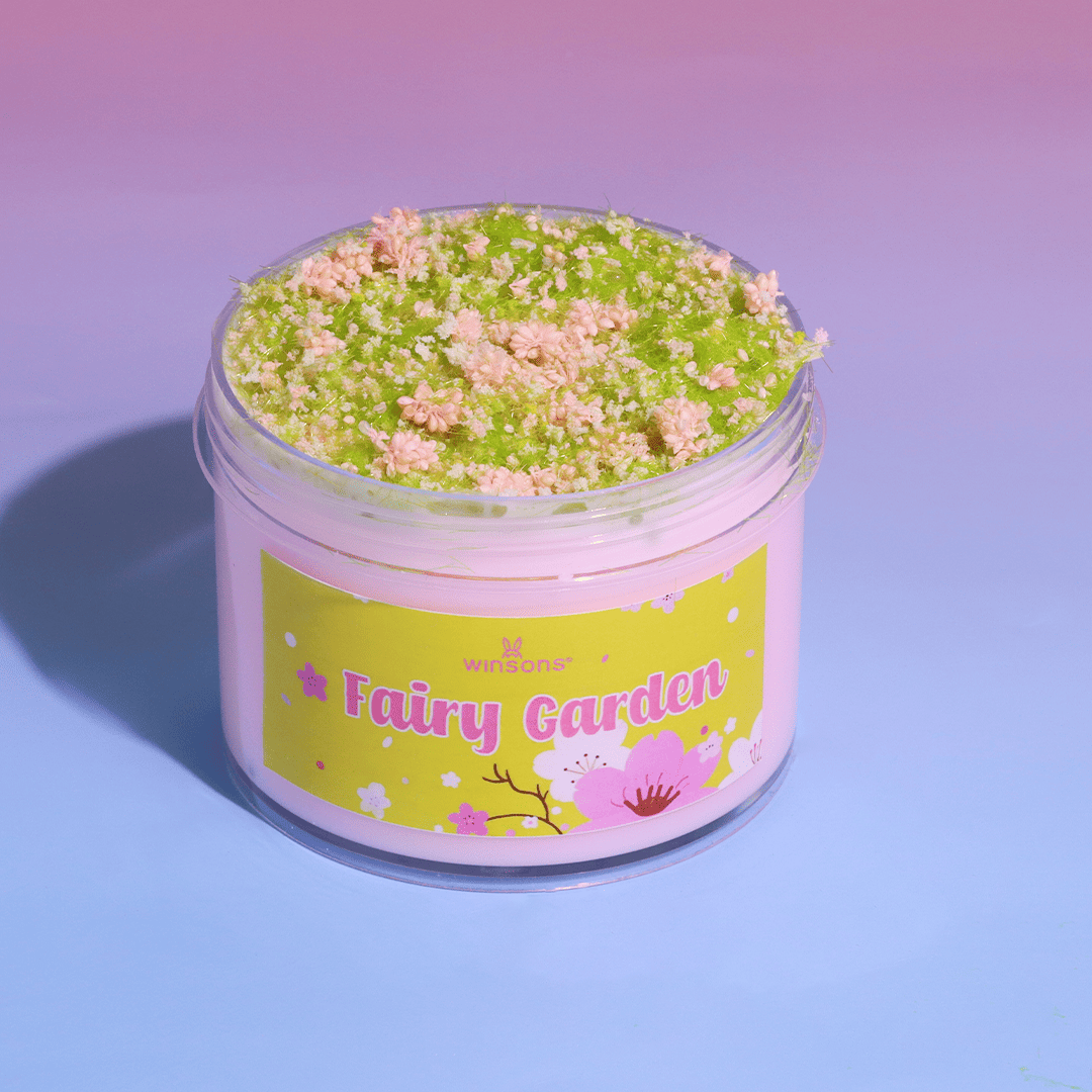 Fairy Garden Clear Slime | Butter Slime with Pink & Floral Theme | Stretchy & Non-Sticky Slime | DIY Slime Kit | Crystal Slime | Slime ASMR | Best Slime for Sensory Play | Fun Slime with Fake Flowers & Grass Powder | Interactive Slime Experience | Safe Slime Play for Kids & Adults | Relaxing Tactile Slime | Eco-Friendly Slime | Buy Slime Online | Slime Website for Unique Slime | Best Slime Store