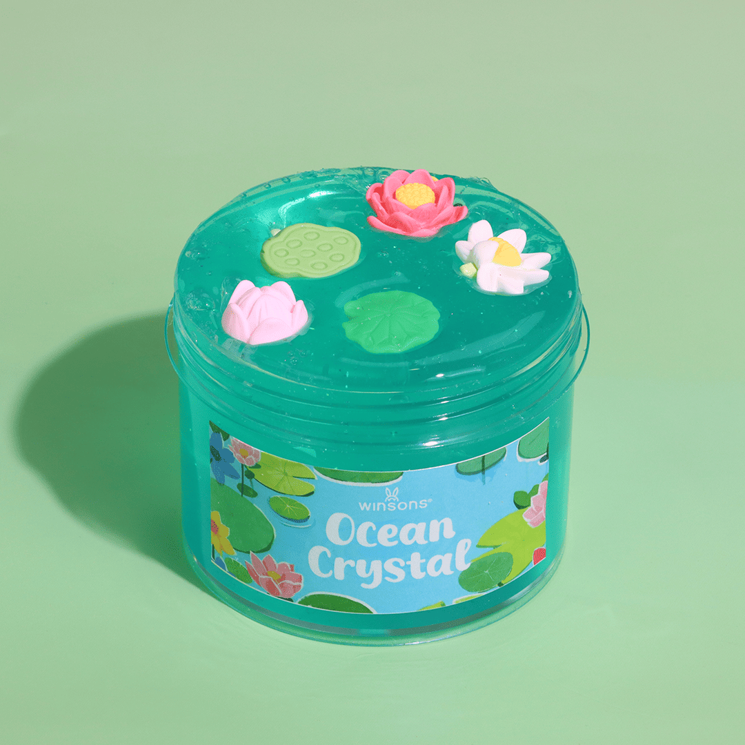Ocean Crystal Slime | Water Slime with Lotus Charms | Crystal Clear Slime | DIY Slime Kit | Slime ASMR | Best Slime for Sensory Play | Cool Slime with Floral Accents | Stretchy & Transparent Slime | Relaxing Jelly Slime | Safe Slime Play for Kids & Adults | Fun & Soothing Tactile Experience | Slime Restock | Buy Slime Online | Slime Store | Best Slime Shop | Slime Website | Where to Buy Slime | Cute Slime | Pixel Dust Slime | Cheap Slime | Slime Winsons | Interactive Play Slime