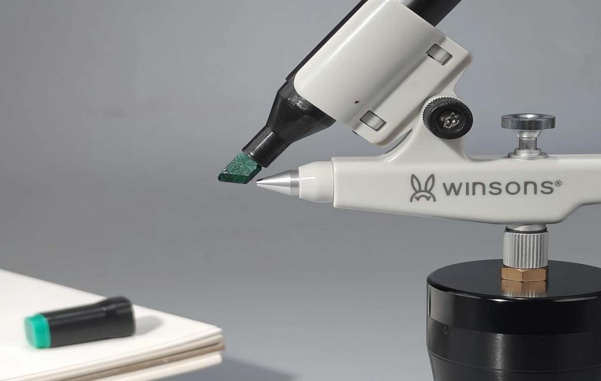 How to Install a Chisel-Tip Marker on Your Airbrush