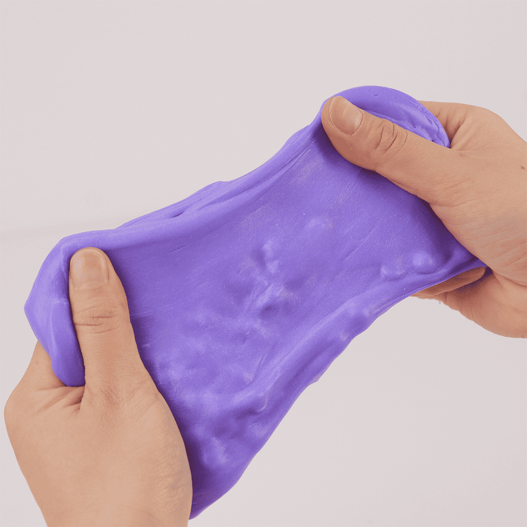 Academic Calendar Slime | Butter Slime | Smooth Slime | DIY Slime Kit | Soft, Stretchy Slime | School-Themed Slime | Book and Pencil Topping Slime | Alphabet Bead Charms | Purple Butter Slime | Stress Relief & Sensory Fun | 8 oz Slime | Non-Sticky, Fluffy Texture | Slime with Toppings | Fun Educational Slime | Relaxing Slime Kit for Kids