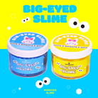 Big-Eyed Jelly Slime | Clear Texture Ocean Theme Stress Relief Toy with Googly Eyes