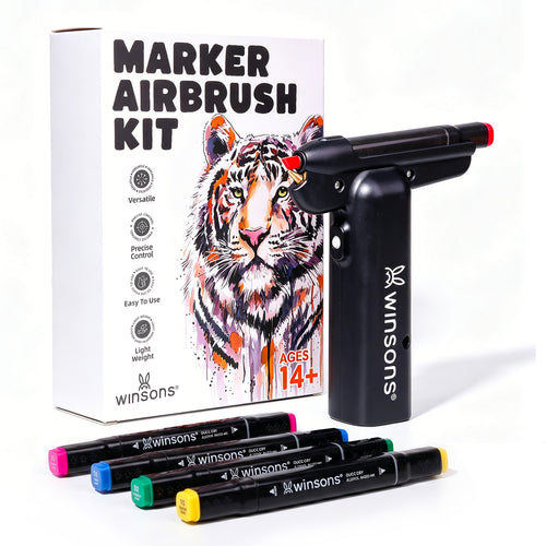 WINSONS 1.0 Cordless Electric Airbrush Marker Kit