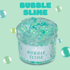 Aqua Bubble Dream Clear Slime ｜ Crystal Clear Slime ｜ Floating Beads & Bubble-Popping Fun ｜ Stress Relief & Sensory Play ｜ Eco-Friendly Slime ｜ Winsons Slime ｜ Ice blue clear slime