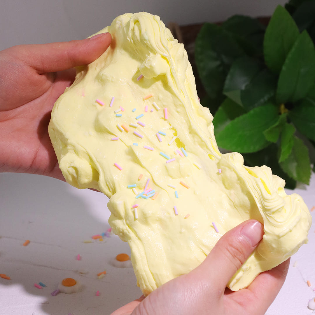 Butter Waffles Cloudy Slime ｜Cloud clay glossy slime｜ Special Slime | glowing slime | DIY Slime | Winsons Slime 