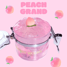 Peach Grand Slam Energetic Slime | Vibrant Peach-Hued Slime | Stretchy & Bouncy Texture | Mini Peach Charms | Sweet Peach Essence | Creative & Stress Relief Fun | Winsons Slime
