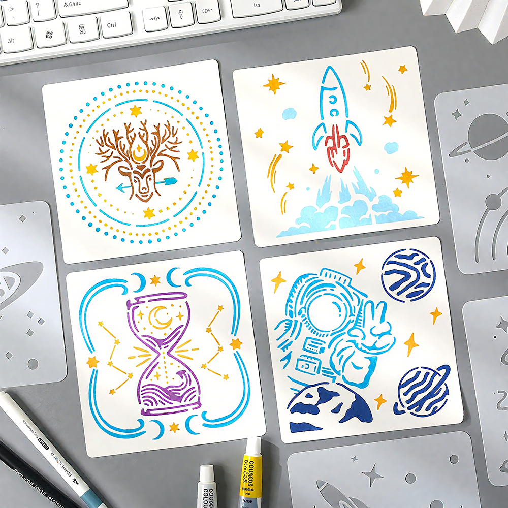 Universe Series Art Stencils