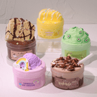 Baking Dessert Slime Bundle | Butter Slime | Food Slime | DIY Slime Kit | Smooth Slime | Avocado Butter Slime | Mocha Cappuccino Slime | Vanilla Ice Cream Slime | Thai Bubble Tea Slime | Butter Cheese Cake Slime | Silky, Creamy Slime | Stress Relief & Sensory Fun | 8 oz Slime | Slime with Toppings | Candy Toppings | Soft Butter Texture | Boba Charms | Slime with Dessert Toppings | DIY Food Slime Kit for Kids | Relaxing Slime Kit