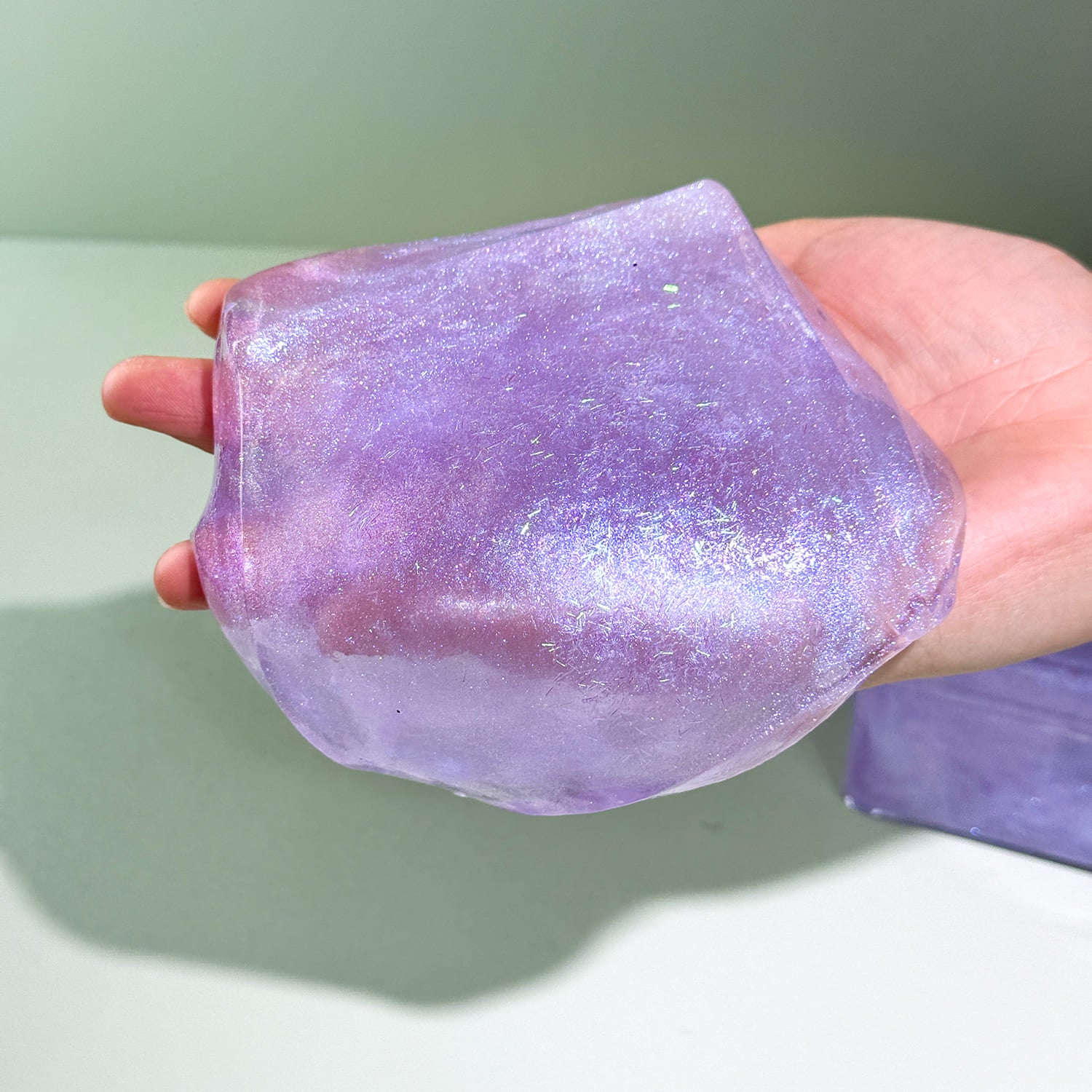 Aurora Dreamland Slime ｜ Luminous Slime Inspired by Northern Lights ｜ Glow-in-the-Dark Slime ｜ Stretchy & Smooth Texture ｜ Unique Sensory Experience ｜ Stress Relief & Creative Fun ｜ Winsons Slime