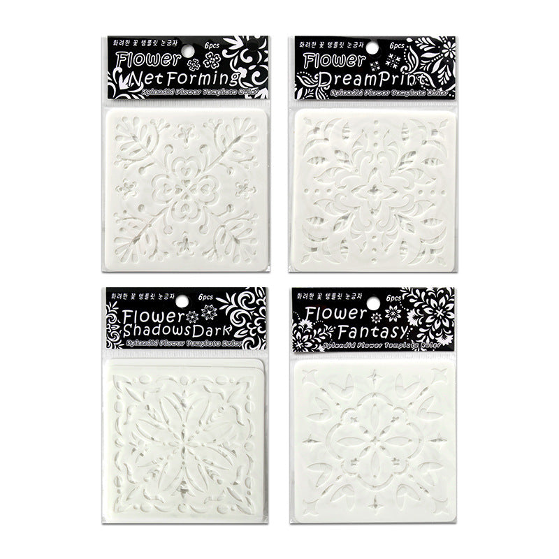 Flowers Bloom Series Art Stencils