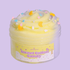 Cloud fluffy slime | purple slime | yellow butter slime | cloud slime | Sweet Cotton Candy Slime Kit ｜ DIY Slime Kit ｜ Cloud Slime with Pearls and Moon Cheese Slices ｜ Fluffy, Airy Texture ｜ Sweet Vanilla slime ｜ Stress Relief & Sensory Fun ｜ 8 oz Slime | food slime