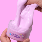 Vanilla Ice Cream Slime | Butter Slime | Smooth Slime | Food Slime | DIY Slime Kit | Vanilla Cashmere Butter Slime | Purple Clay Vanilla Ice Cream Topping Slime | Silky, Creamy Slime | Stress Relief & Sensory Fun | 8 oz Slime | Rainbow Rubber Charms | Candy Toppings | Soft Butter Texture | Slime with Toppings | DIY Food Slime Kit for Kids | Relaxing Slime Kit